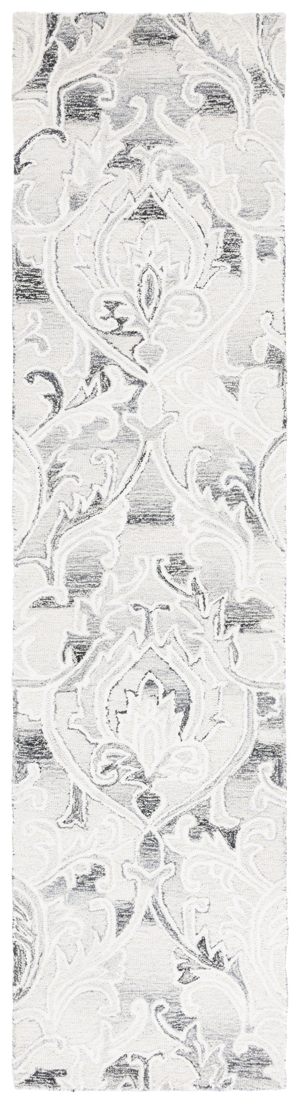 Safavieh Metro Exquisite Hand-tufted Area Rug - Luxurious Wool & Cotton Blend For Timeless Elegance Grey ,Ivory 85% Wool,15% Cotton Met870f-6r