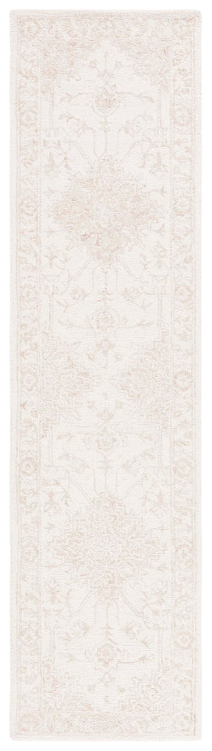 Safavieh Metro Hand-tufted Area Rug - Luxurious Wool And Cotton Blend With Timeless Elegance For Any Space Beige ,Ivory 80% Wool And 20% Cotton Met874b-27