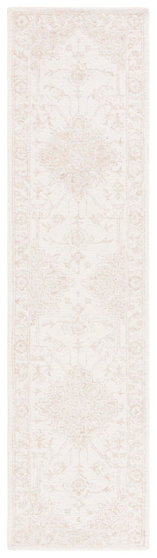 Safavieh Metro Hand-tufted Area Rug - Luxurious Wool And Cotton Blend With Timeless Elegance For Any Space Beige ,Ivory 80% Wool And 20% Cotton Met874b-27