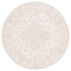 Safavieh Metro Hand-tufted Area Rug - Luxurious Wool And Cotton Blend With Timeless Elegance For Any Space Beige ,Ivory 80% Wool And 20% Cotton Met874b-27