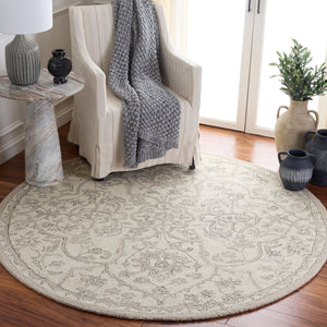 Safavieh Metro Hand-Tufted Ivory Beige Runner Rug — Wool-Cotton Blend, Low-Profile Durability For Hallways 2'-3" x 8'-0" MET891F-28