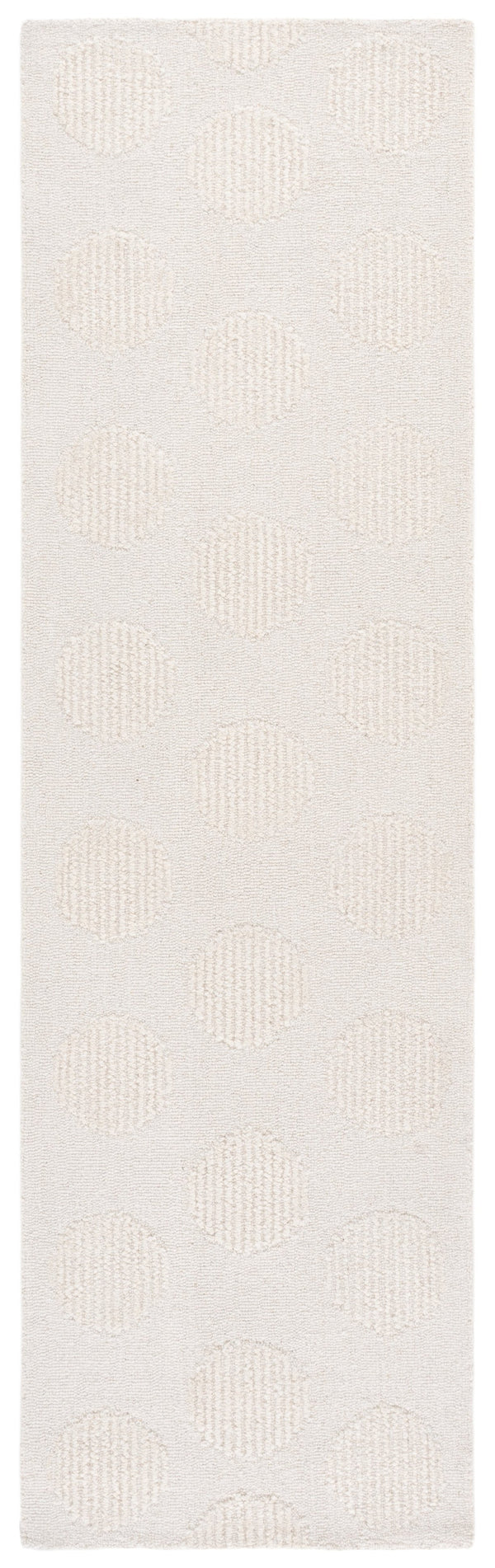 Safavieh Metro Hand-Tufted Ivory Area Rug 8X10 Wool-Cotton Low Profile Pile For Modern & Transitional Rooms 9'-0" x 12'-0" MET895A-9