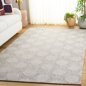 Safavieh Metro Hand-Tufted Gold Ivory Area Rug — Low-Profile Wool-Cotton Blend, Transitional Warmth 6'-0" x 6'-0" MET895D-6SQ
