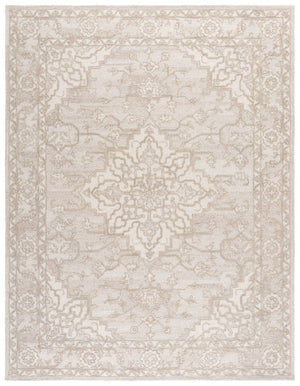 Safavieh Metro Hand Tufted Wool Cotton Area Rug Warm Ivory Transitional Living Room Accent MET896T-9