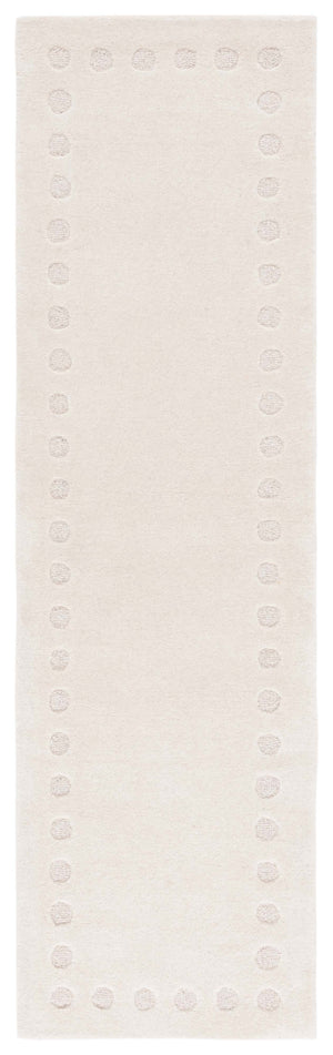 Safavieh Metro Hand-Tufted Ivory Area Rug 8X10 – Wool-Cotton Blend, Plush 1/2" Pile, Timeless Minimalist Elegance 10'-0" x 14'-0" MET913A-10