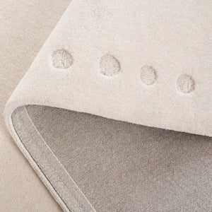 Safavieh Metro Hand-Tufted Ivory Area Rug 8X10 – Wool-Cotton Blend, Plush 1/2" Pile, Timeless Minimalist Elegance 10'-0" x 14'-0" MET913A-10