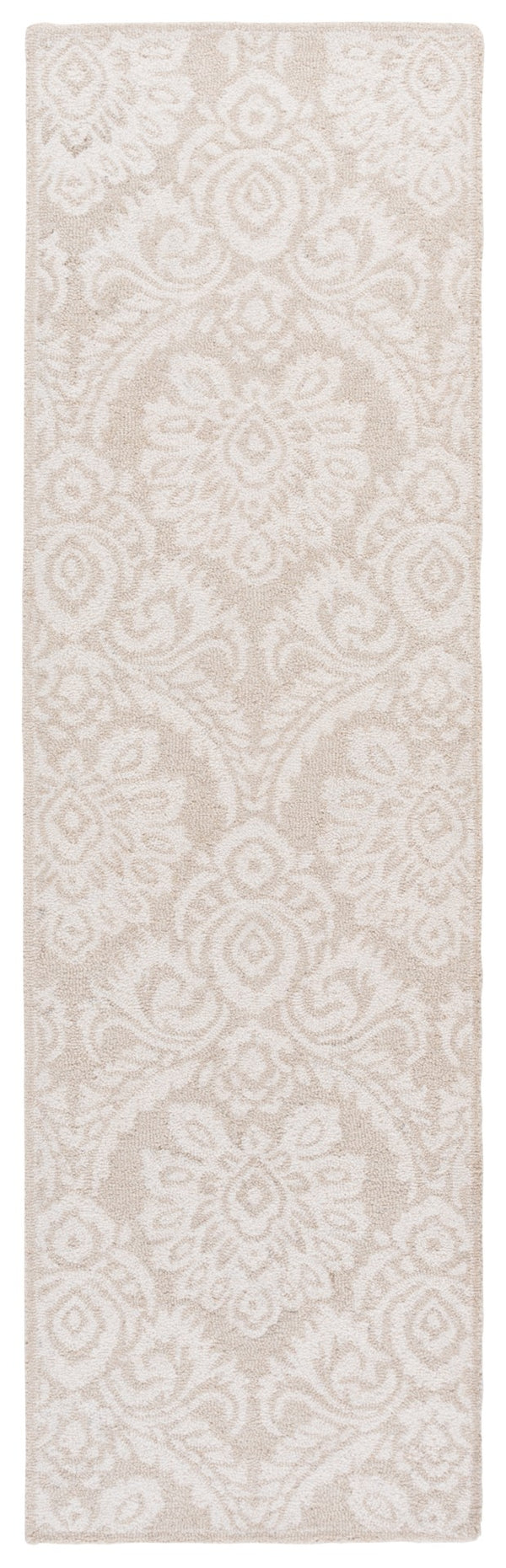 Safavieh Metro Hand-tufted Area Rug - Modern Minimalist Design, Chic Comfort For Living Room Or Office Space Beige ,Ivory 80% Wool,20% Cotton Met925b-8