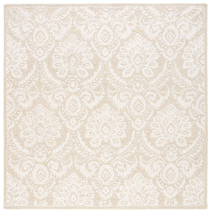 Safavieh Metro Hand-tufted Runner Rug - Soft Wool & Cotton Blend For Stylish Hallways And Entryways Beige ,Ivory 80% Wool,20% Cotton Met925b-6sq