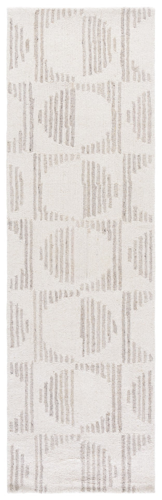 Safavieh Metro Elegant Hand-tufted Area Rug - Soft Wool & Cotton Blend For Contemporary Home Decor Style Natural ,Ivory 80% Wool,20% Cotton Met950b-6sq
