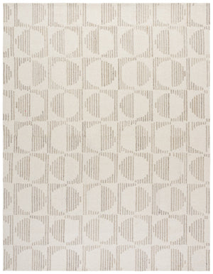 Safavieh Metro Elegant Hand-tufted Area Rug - Soft Wool & Cotton Blend For Contemporary Home Decor Style Natural ,Ivory 80% Wool,20% Cotton Met950b-6sq