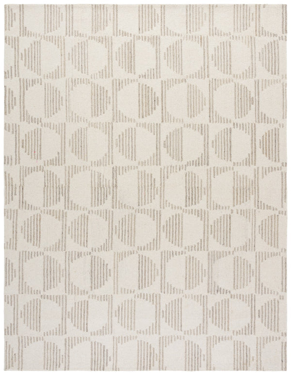 Safavieh Metro Elegant Hand-tufted Area Rug - Soft Wool & Cotton Blend For Contemporary Home Decor Style Natural ,Ivory 80% Wool,20% Cotton Met950b-6sq