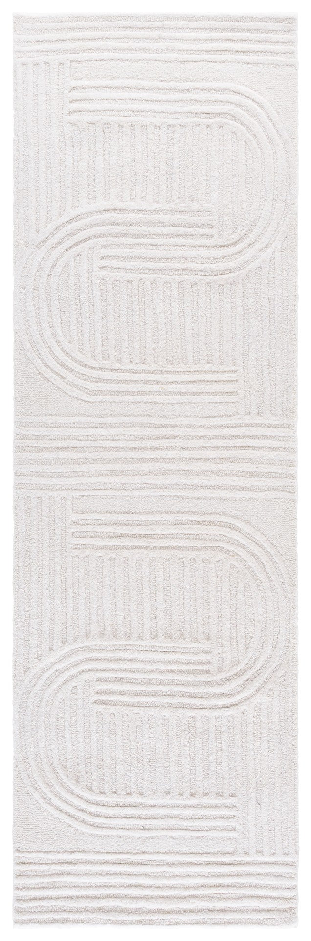 Safavieh Metro Elegant Hand-tufted Area Rug - Soft Wool And Cotton Blend For Modern Home Decor Style Ivory 80% Wool,20% Cotton Met952a-6r