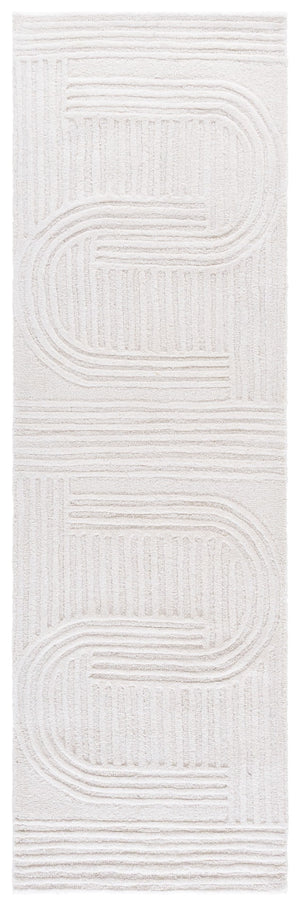 Safavieh Metro Elegant Hand-tufted Area Rug - Soft Wool And Cotton Blend For Modern Home Decor Style Ivory 80% Wool,20% Cotton Met952a-6r