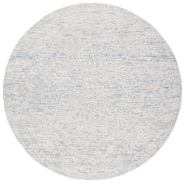 Safavieh Metro Hand-tufted Area Rug – Premium Indian Wool And Cotton For Timeless Elegance In Any Room Light Blue ,Ivory Indian Wool And Cotton With Latex Met993l-9