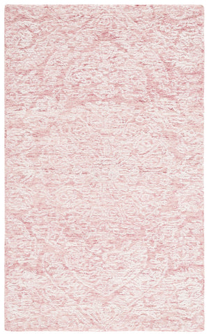 Safavieh Metro Hand-tufted Area Rug – Premium Indian Wool And Cotton For Timeless Elegance In Any Room Pink ,Ivory Indian Wool And Cotton With Latex Met993u-9