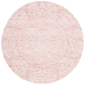 Safavieh Metro Hand-tufted Area Rug – Premium Indian Wool And Cotton For Timeless Elegance In Any Room Pink ,Ivory Indian Wool And Cotton With Latex Met993u-9