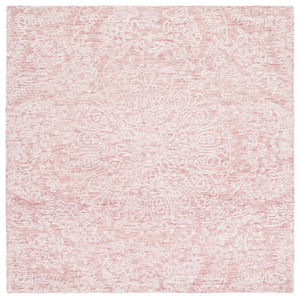 Safavieh Metro Hand-tufted Area Rug – Premium Indian Wool And Cotton For Timeless Elegance In Any Room Pink ,Ivory Indian Wool And Cotton With Latex Met993u-9