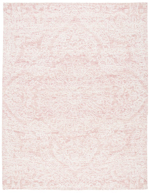 Safavieh Metro Hand-tufted Area Rug – Premium Indian Wool And Cotton For Timeless Elegance In Any Room Pink ,Ivory Indian Wool And Cotton With Latex Met993u-9