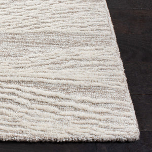 Safavieh Metro 995 Hand Tufted  Rug X23 Natural / Ivory MET995A-8SQ