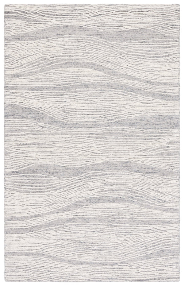 Safavieh Metro Exquisite Hand-tufted Area Rug In Premium Indian Wool For Timeless Elegance And Comfort Grey ,Ivory Indian Wool And Cotton With Latex Met995f-214