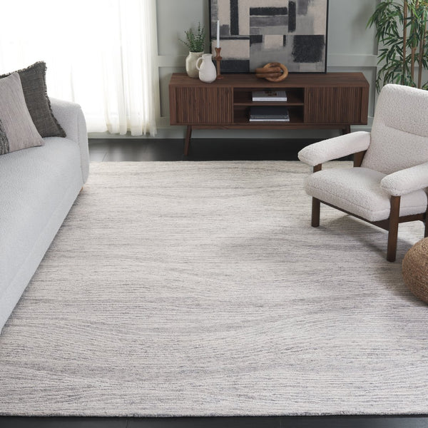 Safavieh Metro Exquisite Hand-tufted Area Rug In Premium Indian Wool For Timeless Elegance And Comfort Grey ,Ivory Indian Wool And Cotton With Latex Met995f-214