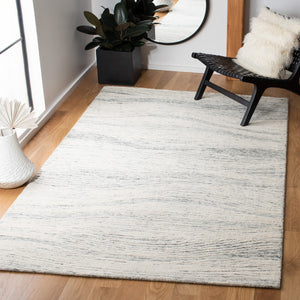 Safavieh Metro 995 Hand Tufted  Rug Dark Grey / Ivory MET995H-9