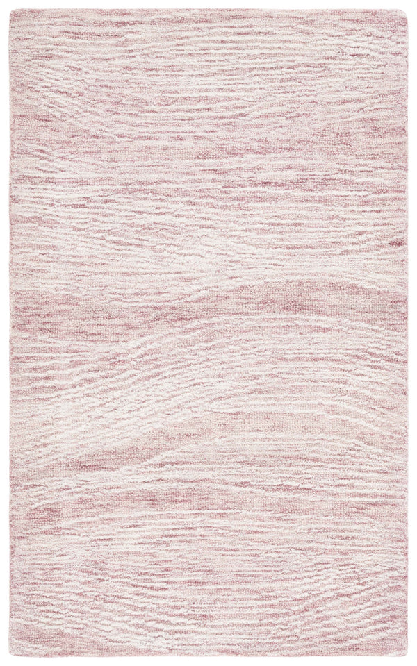 Safavieh Metro Exquisite Hand-tufted Area Rug In Premium Indian Wool For Timeless Elegance And Comfort Pink ,Ivory Indian Wool And Cotton With Latex Met995u-4sq