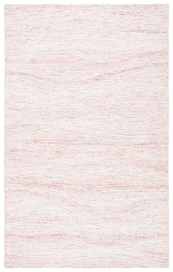 Safavieh Metro Exquisite Hand-tufted Area Rug In Premium Indian Wool For Timeless Elegance And Comfort Pink ,Ivory Indian Wool And Cotton With Latex Met995u-4sq