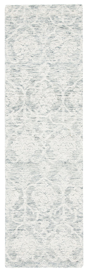 Safavieh Metro Hand‑Tufted Dark Grey Ivory Area Rug 8X10 — Plush Wool Pile, Timeless Pattern, Indian Craftsmanship 10'-0" x 14'-0" MET996H-10