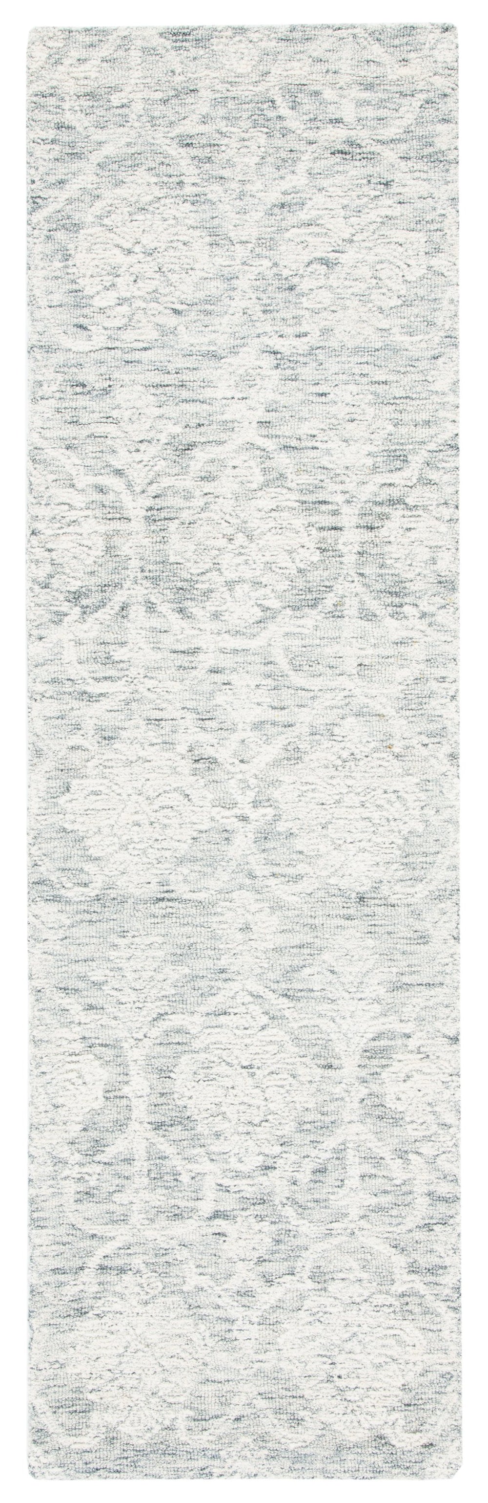Safavieh Metro Hand‑Tufted Dark Grey Ivory Wool Rug 8X10 – Classic Oriental Pattern, Plush Low‑Profile Comfort 9'-0" x 12'-0" MET996H-9