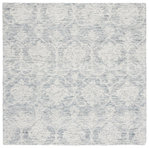 Safavieh Metro Hand‑Tufted Dark Grey Ivory Area Rug 8X10 — Plush Wool Pile, Timeless Pattern, Indian Craftsmanship 10'-0" x 14'-0" MET996H-10
