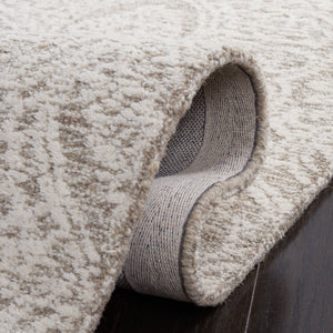 Safavieh Metro Hand-tufted Area Rug – Luxurious Indian Wool Blend With Timeless Elegance For Your Home Decor Natural ,Ivory Indian Wool And Cotton With Latex Met998a-24