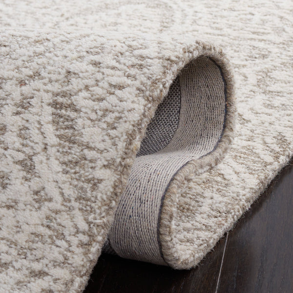 Safavieh Metro Hand-tufted Area Rug – Luxurious Indian Wool Blend With Timeless Elegance For Your Home Decor Natural ,Ivory Indian Wool And Cotton With Latex Met998a-24