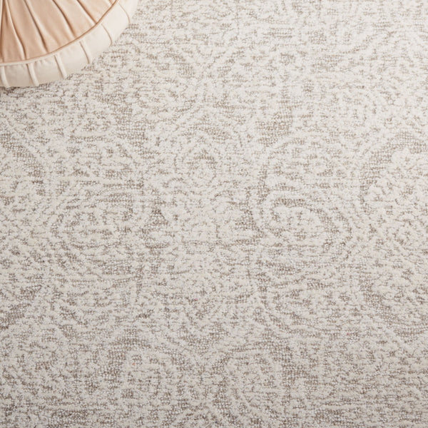 Safavieh Metro Hand-tufted Area Rug – Luxurious Indian Wool Blend With Timeless Elegance For Your Home Decor Natural ,Ivory Indian Wool And Cotton With Latex Met998a-24