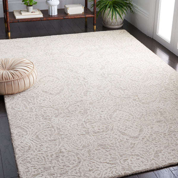 Safavieh Metro Hand-tufted Area Rug – Luxurious Indian Wool Blend With Timeless Elegance For Your Home Decor Natural ,Ivory Indian Wool And Cotton With Latex Met998a-24