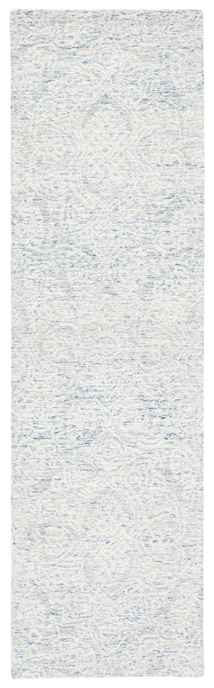 Safavieh Metro Hand-tufted Area Rug – Luxurious Indian Wool Blend With Timeless Elegance For Your Home Decor Light Blue ,Ivory Indian Wool And Cotton With Latex Met998l-9