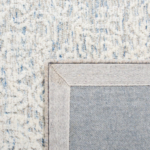 Safavieh Metro Hand-tufted Area Rug – Luxurious Indian Wool Blend With Timeless Elegance For Your Home Decor Light Blue ,Ivory Indian Wool And Cotton With Latex Met998l-9