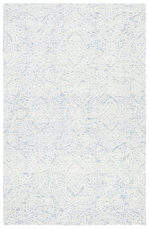 Safavieh Metro Hand-tufted Area Rug – Luxurious Indian Wool Blend With Timeless Elegance For Your Home Decor Light Blue ,Ivory Indian Wool And Cotton With Latex Met998l-9