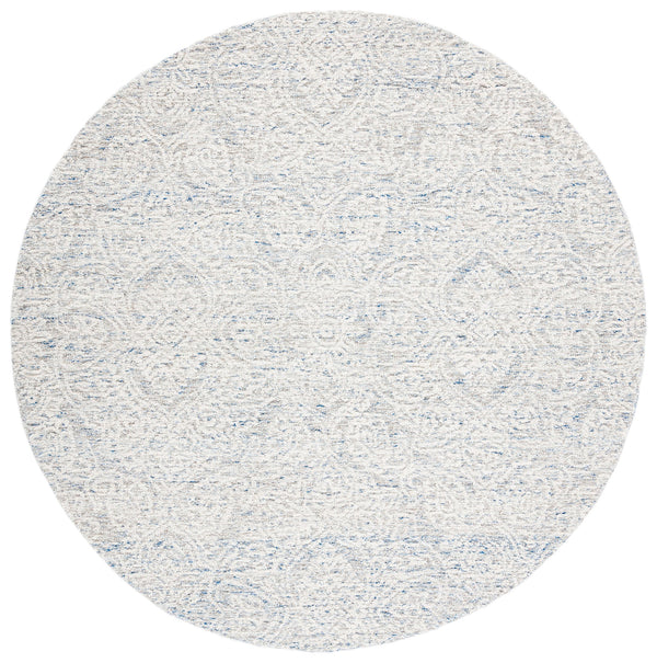Safavieh Metro Hand-tufted Area Rug – Luxurious Indian Wool Blend With Timeless Elegance For Your Home Decor Light Blue ,Ivory Indian Wool And Cotton With Latex Met998l-9