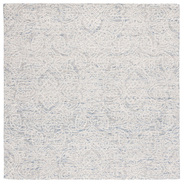 Safavieh Metro Hand-tufted Area Rug – Luxurious Indian Wool Blend With Timeless Elegance For Your Home Decor Light Blue ,Ivory Indian Wool And Cotton With Latex Met998l-9