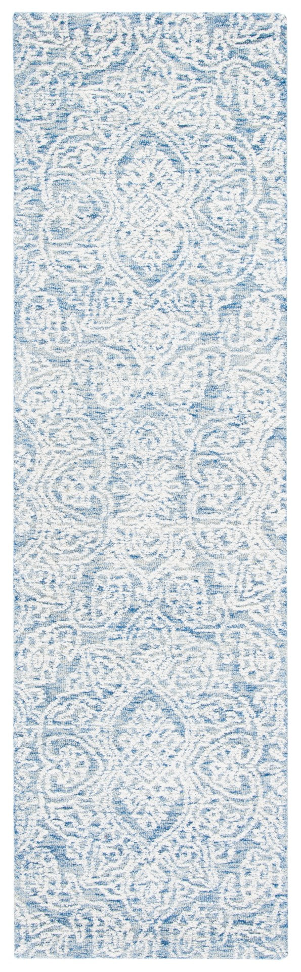 Safavieh Metro 998m Blue Ivory Blue ,Ivory Indian Wool And Cotton With Latex Met998m-2