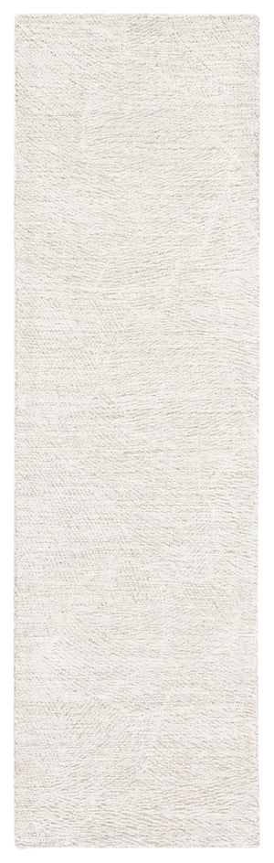 Safavieh Metro Handcrafted Area Rug In Elegant Wool And Cotton Blend For Timeless Home Décor Style Natural ,Ivory Indian Wool And Cotton With Latex Met999a-8r