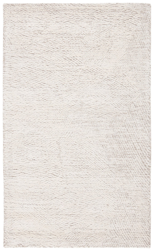 Safavieh Metro Handcrafted Area Rug In Elegant Wool And Cotton Blend For Timeless Home Décor Style Natural ,Ivory Indian Wool And Cotton With Latex Met999a-8r