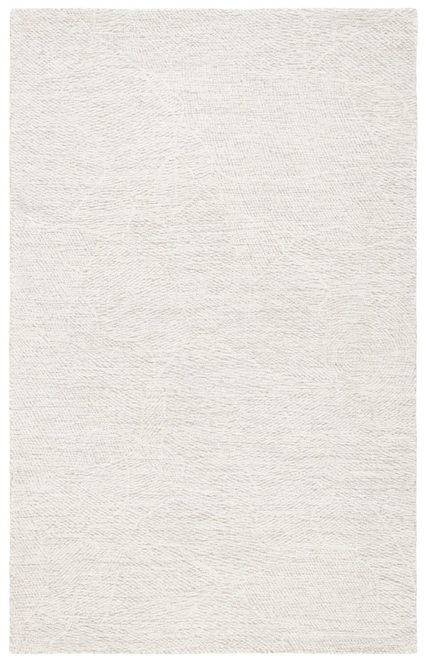 Safavieh Metro Handcrafted Area Rug In Elegant Wool And Cotton Blend For Timeless Home Décor Style Natural ,Ivory Indian Wool And Cotton With Latex Met999a-8r