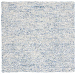 Safavieh Metro Elegant Hand-tufted Area Rug - Luxurious Indian Wool With Serene Ripple Design For Your Home Blue ,Ivory Fine Indian Wool Met999m-1115