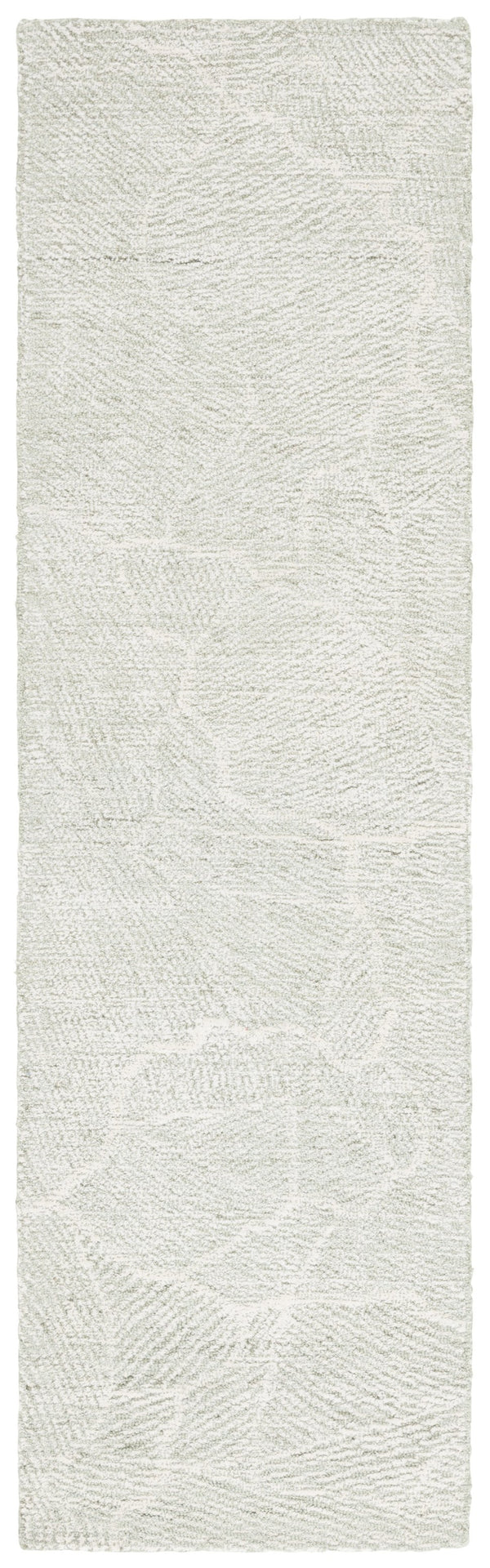 Safavieh Metro Elegant Hand-tufted Area Rug - Luxurious Indian Wool With Serene Ripple Design For Your Home Sage ,Ivory Wool Pile Met999w-3