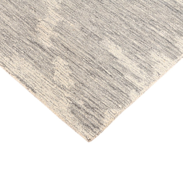 Amer Rugs Mexico Natural-style Abstract Hand-hooked Area Rug – Elevate Your Space With Timeless Elegance! Ivory Gray Wool Mex10810