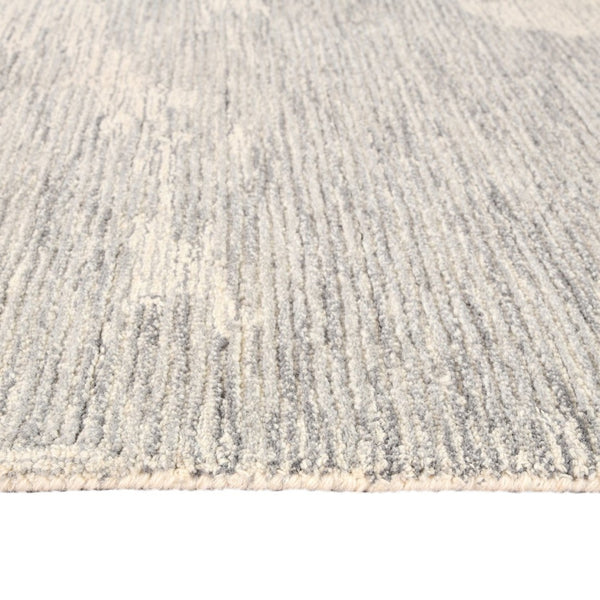 Amer Rugs Mexico Natural-style Abstract Hand-hooked Area Rug – Elevate Your Space With Timeless Elegance! Ivory Gray Wool Mex10810