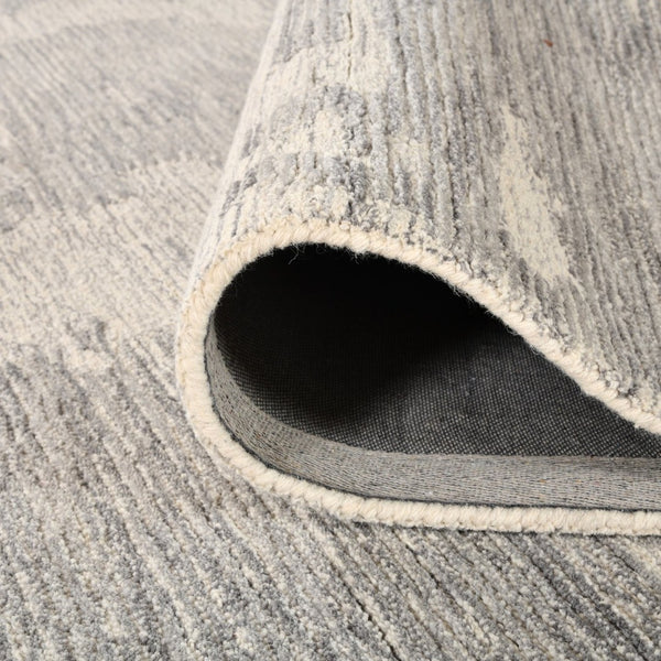 Amer Rugs Mexico Natural-style Abstract Hand-hooked Area Rug – Elevate Your Space With Timeless Elegance! Ivory Gray Wool Mex10810