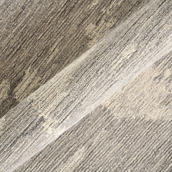 Amer Rugs Mexico Natural-style Abstract Hand-hooked Area Rug – Elevate Your Space With Timeless Elegance! Ivory Gray Wool Mex10810